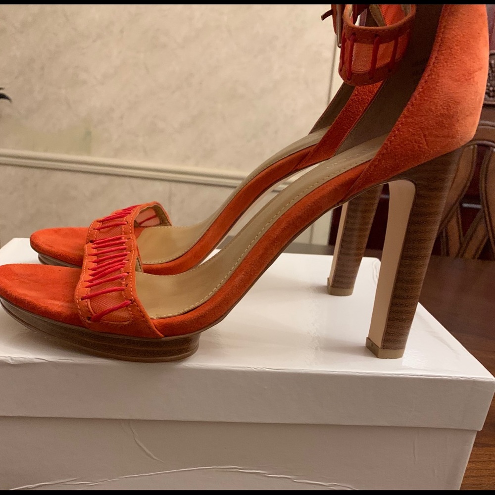 Calvin Klein shoes orange